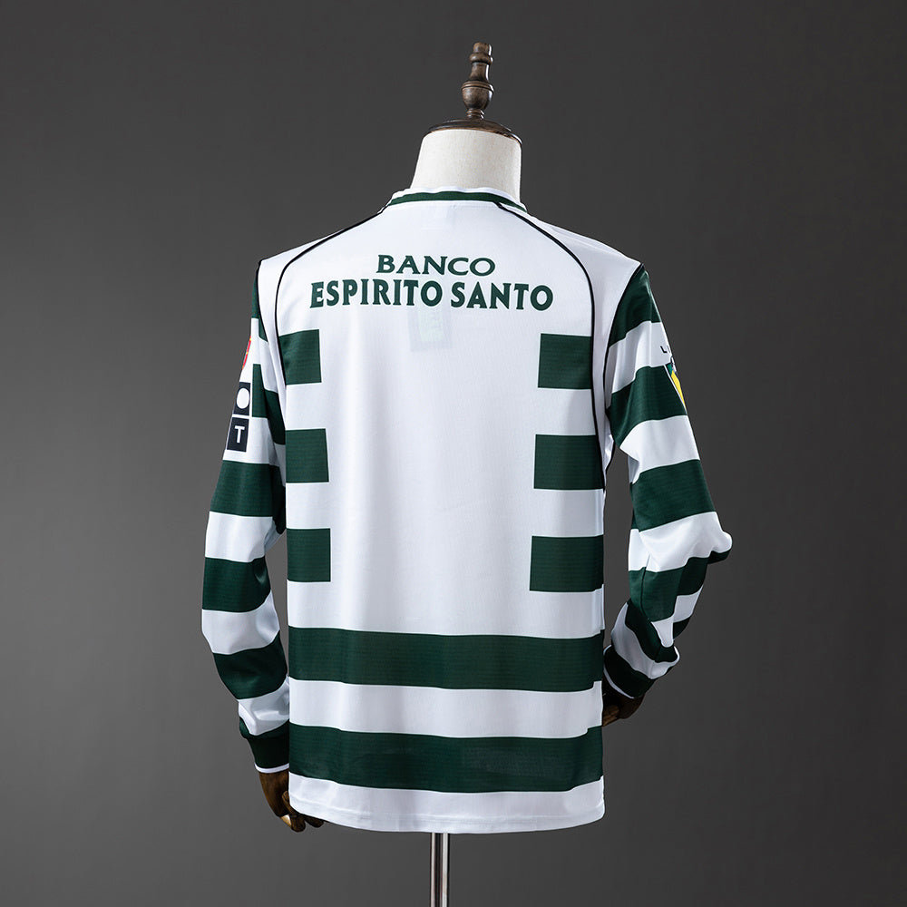 Sporting Lisboa 2001-2003 | Primera Equipación Manga Larga