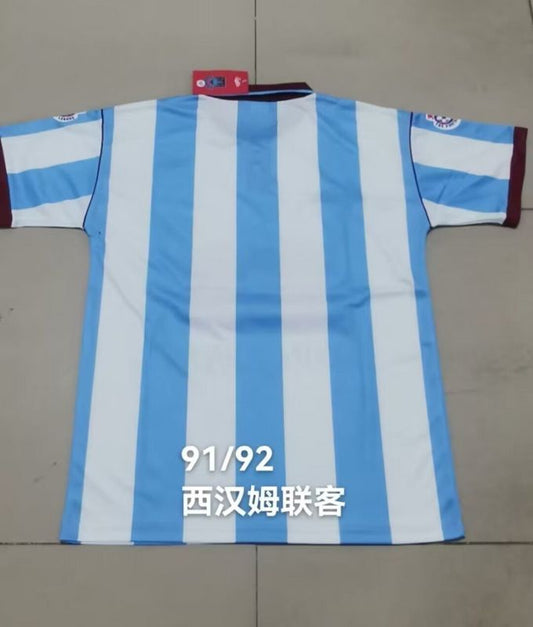 West Ham United FC 91-92 | Segunda Equipación