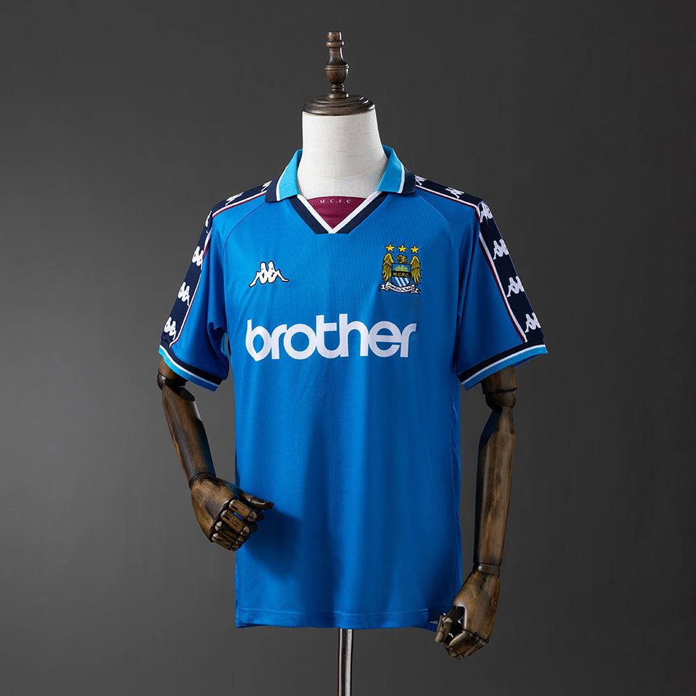 Manchester City 1997-1999 | Primera Equipación – FutbolerosKits