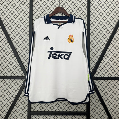 Real Madrid 2000-2001 | Primera Manga Larga