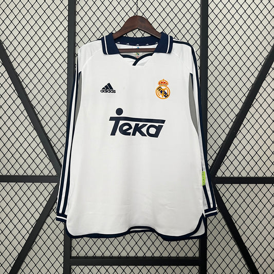 Real Madrid 2000-2001 | Primera Manga Larga