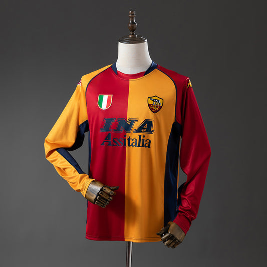 Roma 2001-2002 | Primera Equipación Manga Larga