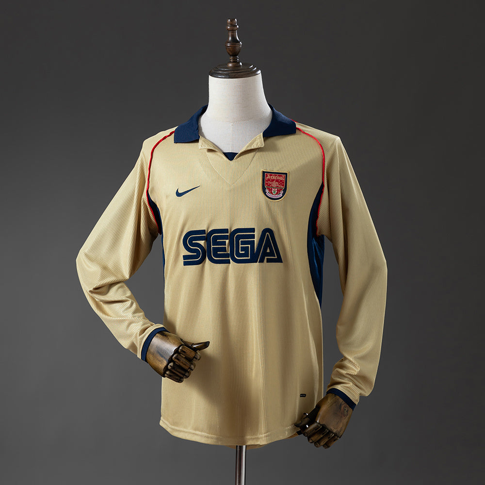 Arsenal 2001-2002 | Segunda Equipación Manga Larga