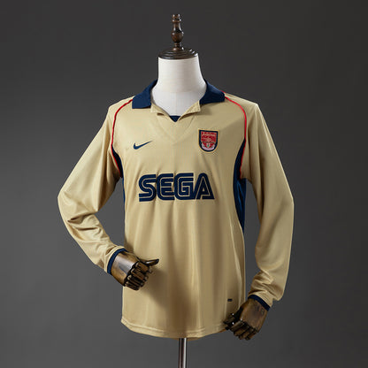 Arsenal 2001-2002 | Segunda Equipación Manga Larga
