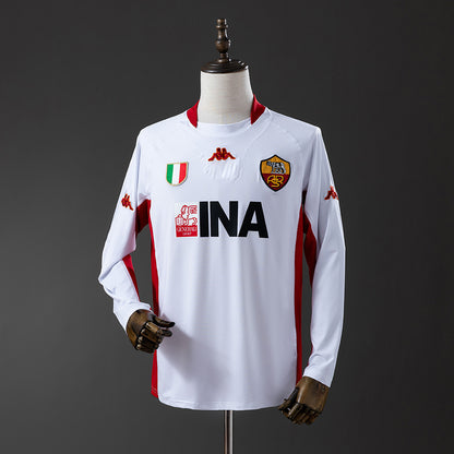 Roma 2001-2002 | Segunda Equipación Manga Larga