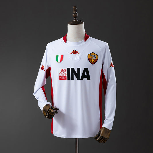 Roma 2001-2002 | Segunda Equipación Manga Larga