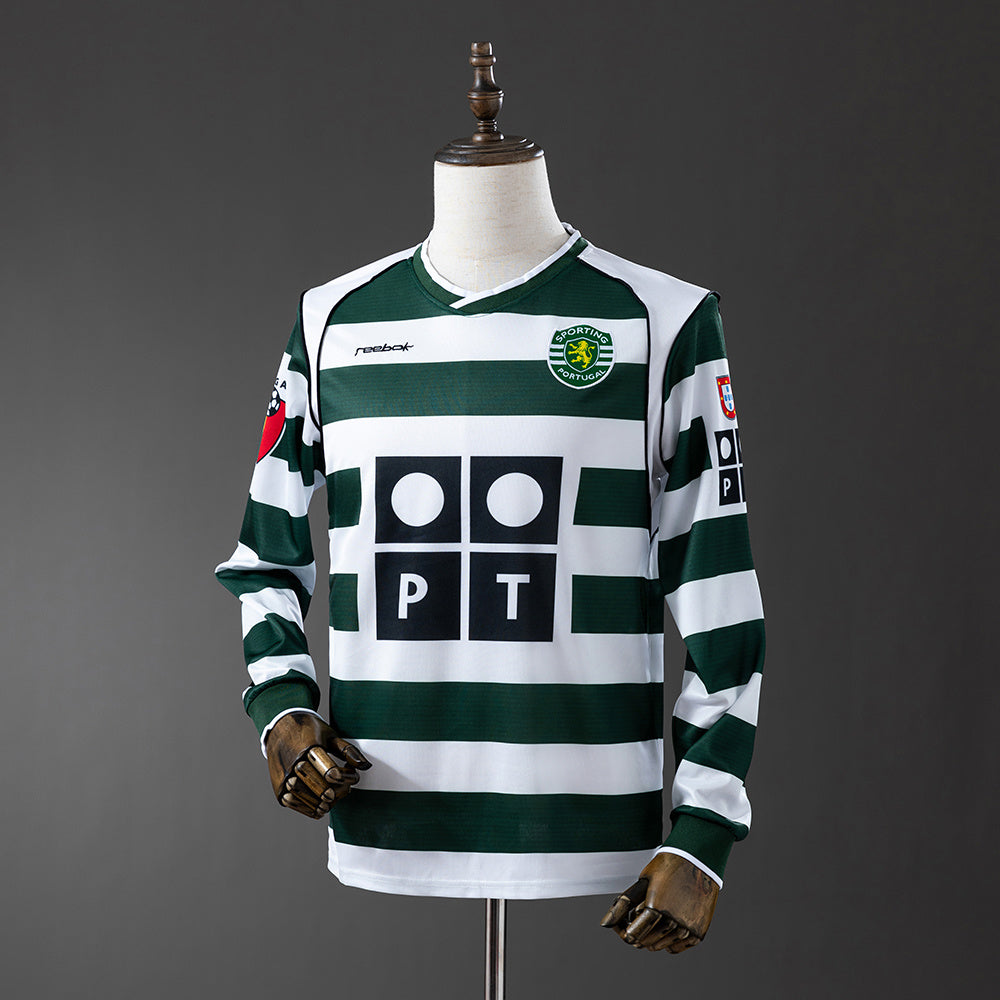 Sporting Lisboa 2001-2003 | Primera Equipación Manga Larga