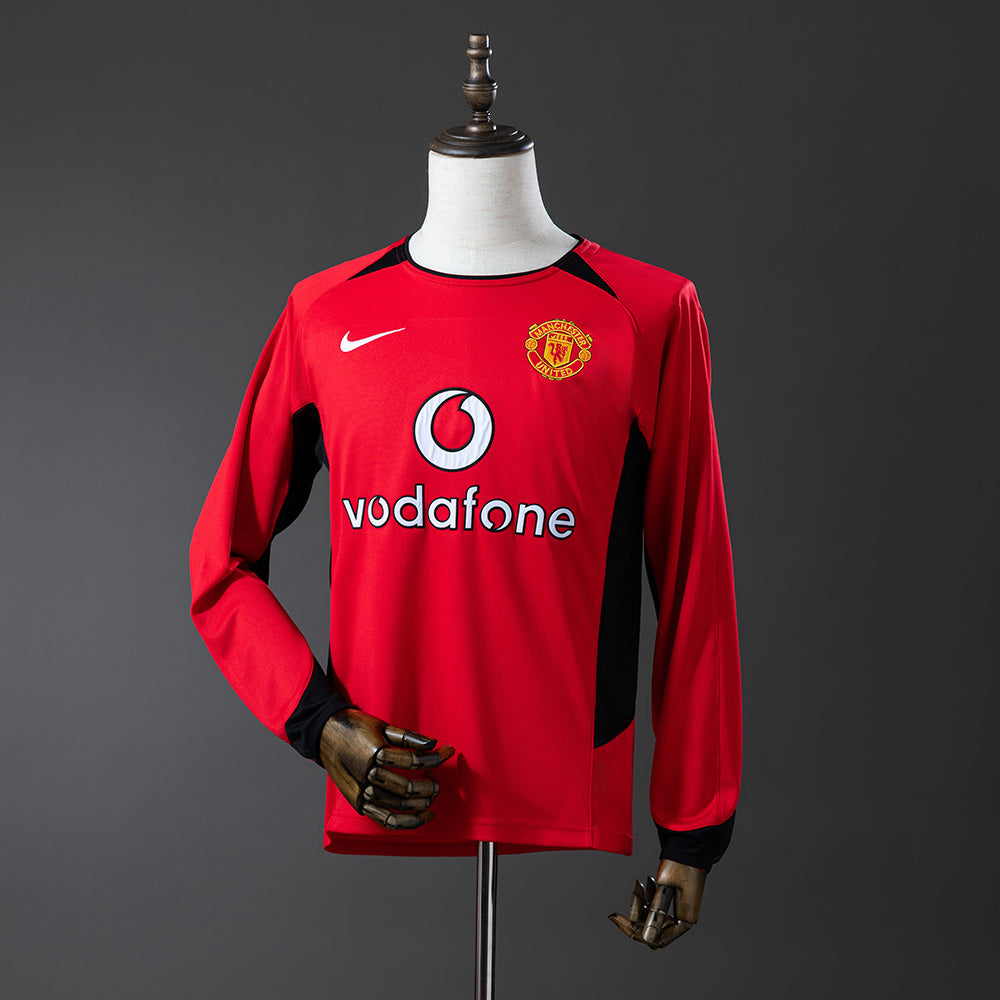 Manchester United FC 02-04 | Primera Equipación Manga Larga
