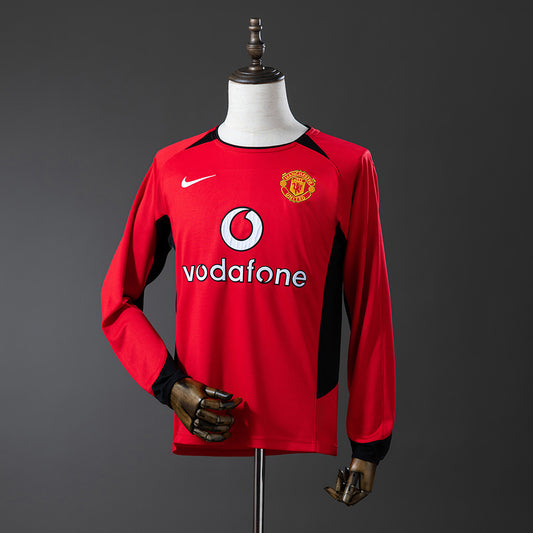 Manchester United FC 02-04 | Primera Equipación Manga Larga