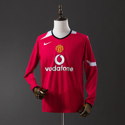 Manchester United FC 04-06| Primera Equipación Manga Larga