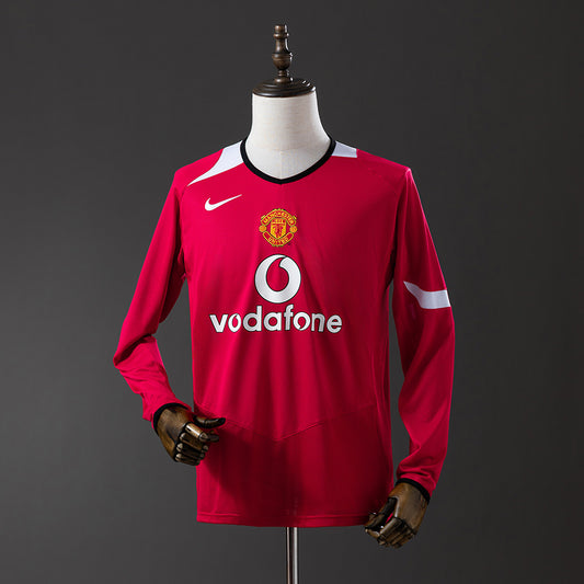 Manchester United FC 04-06| Primera Equipación Manga Larga
