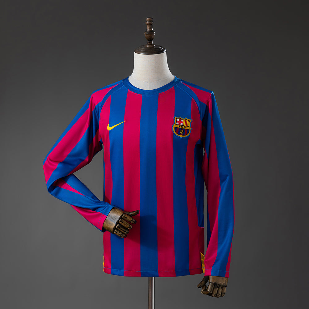 FC Barcelona 2005-2006 | Primera Equipación Manga Larga