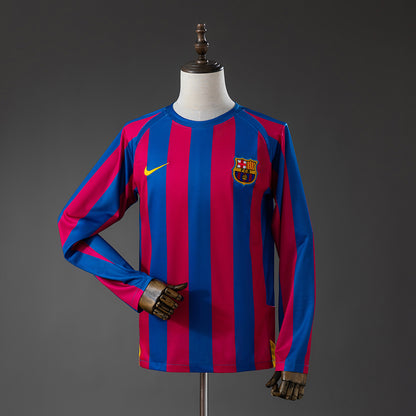 FC Barcelona 2005-2006 | Primera Equipación Manga Larga