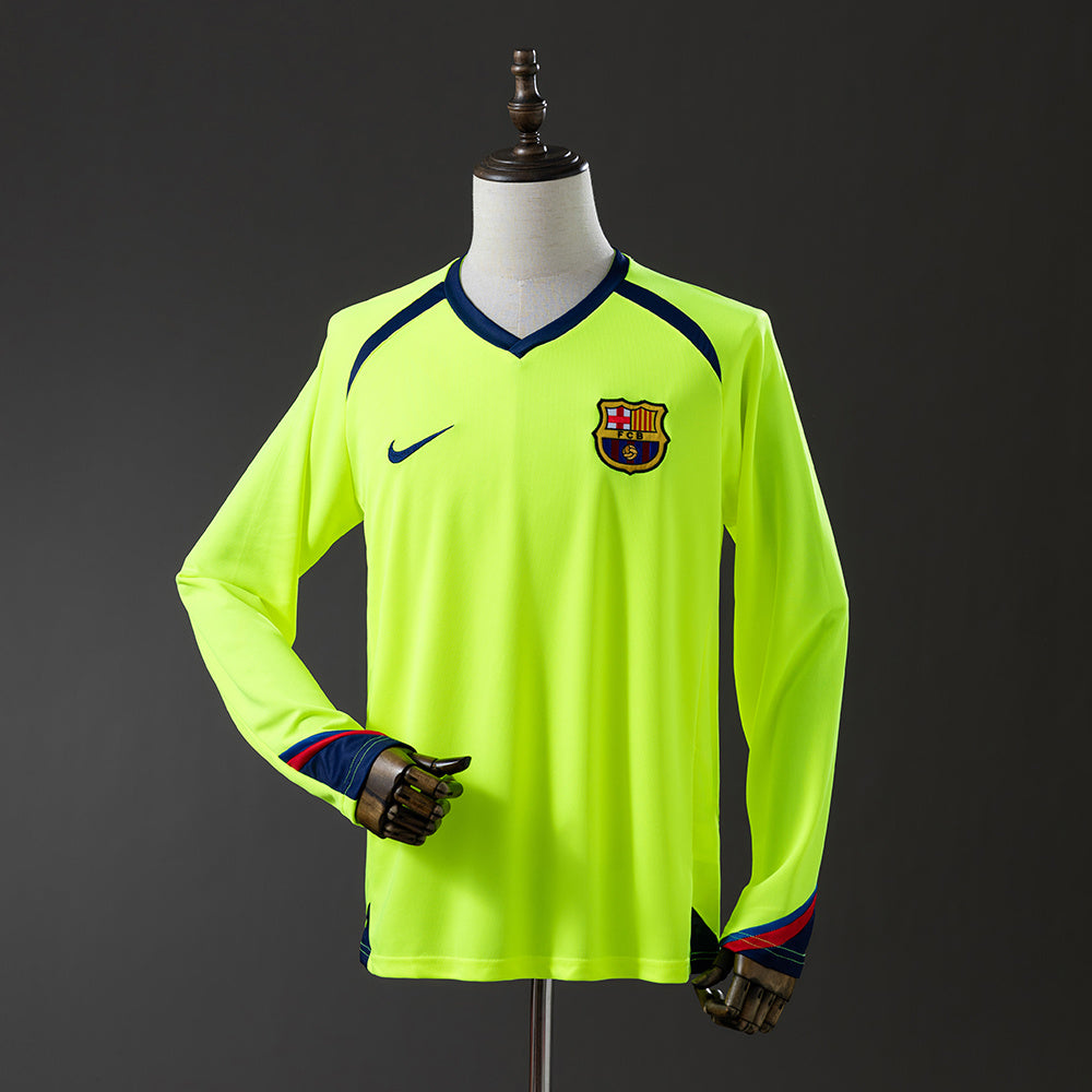 FC Barcelona 2005-2006 | Segunda Equipación Manga Larga