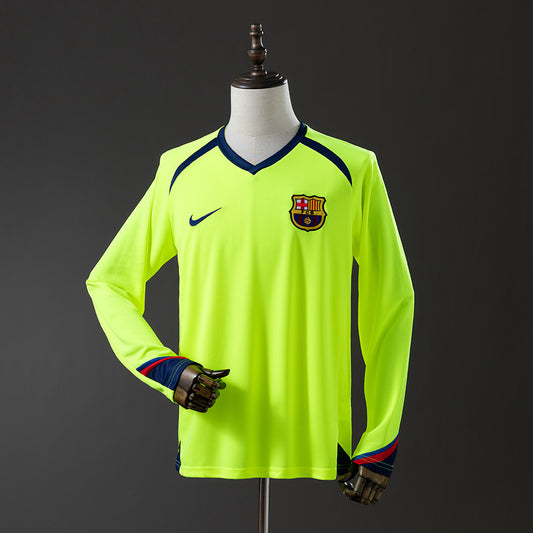 FC Barcelona 2005-2006 | Segunda Equipación Manga Larga