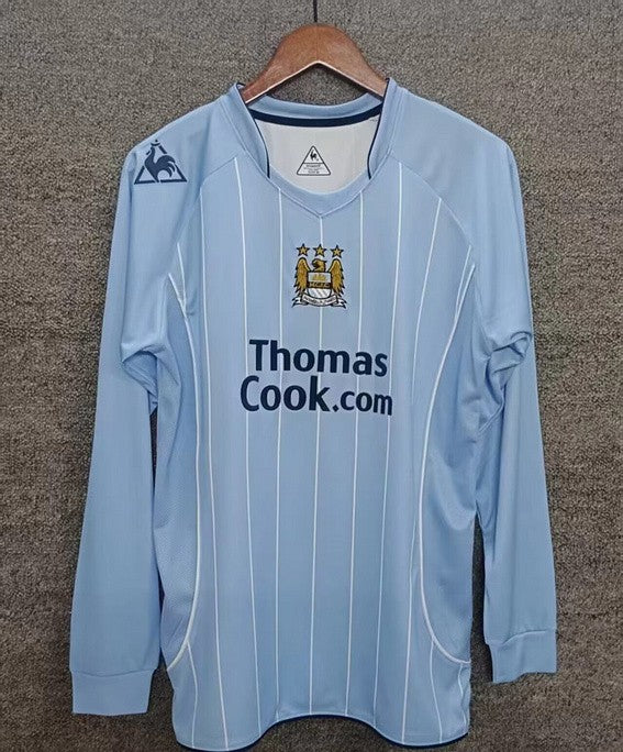 Manchester City 2007-2008 | Home Kit Long Sleeve