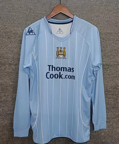 Manchester City 2007-2008 | Home Kit Long Sleeve