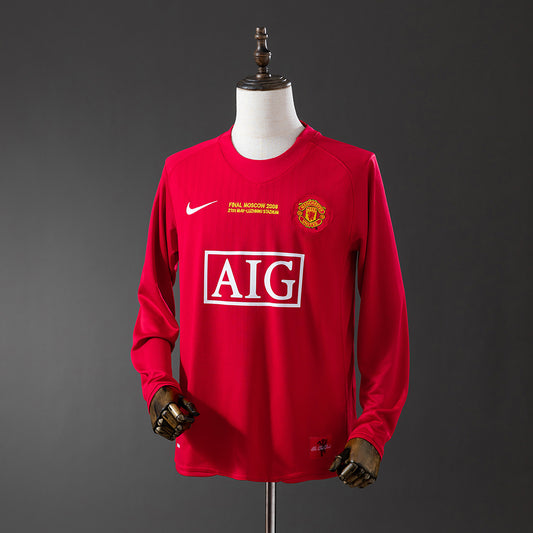 Manchester United FC 07-08 | Primera Equipación Manga Larga