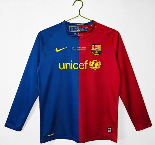 FC Barcelona 2008-2009 | Primera Equipación Manga Larga