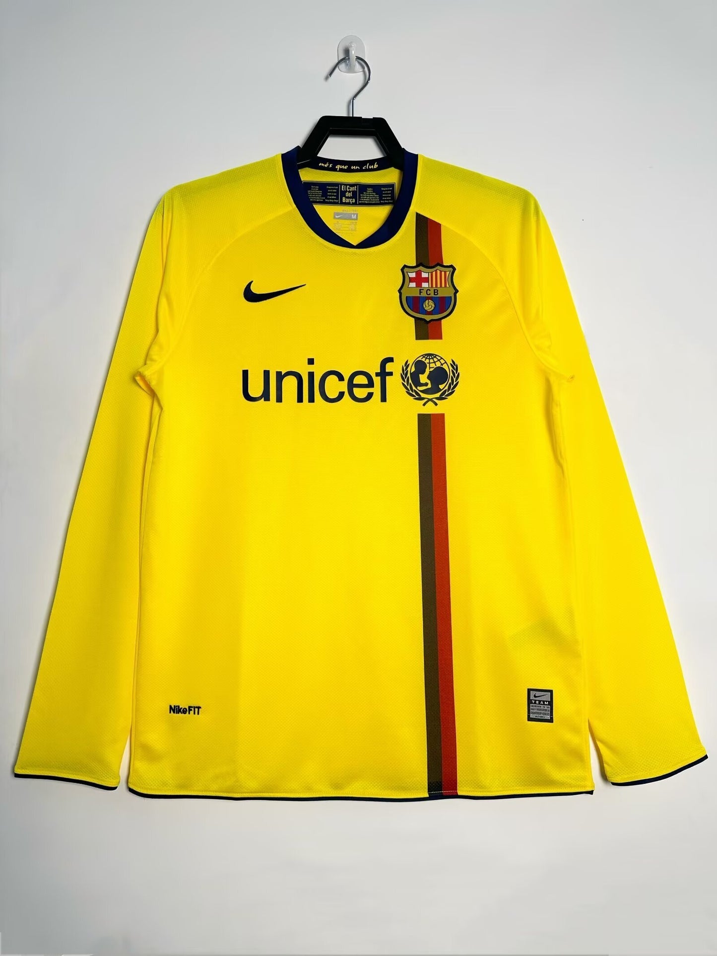 FC Barcelona 2008-2009 | Segunda Equipación Manga Larga