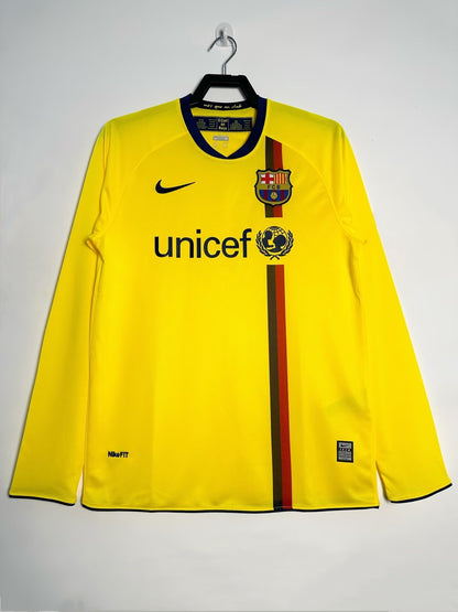 FC Barcelona 2008-2009 | Segunda Equipación Manga Larga