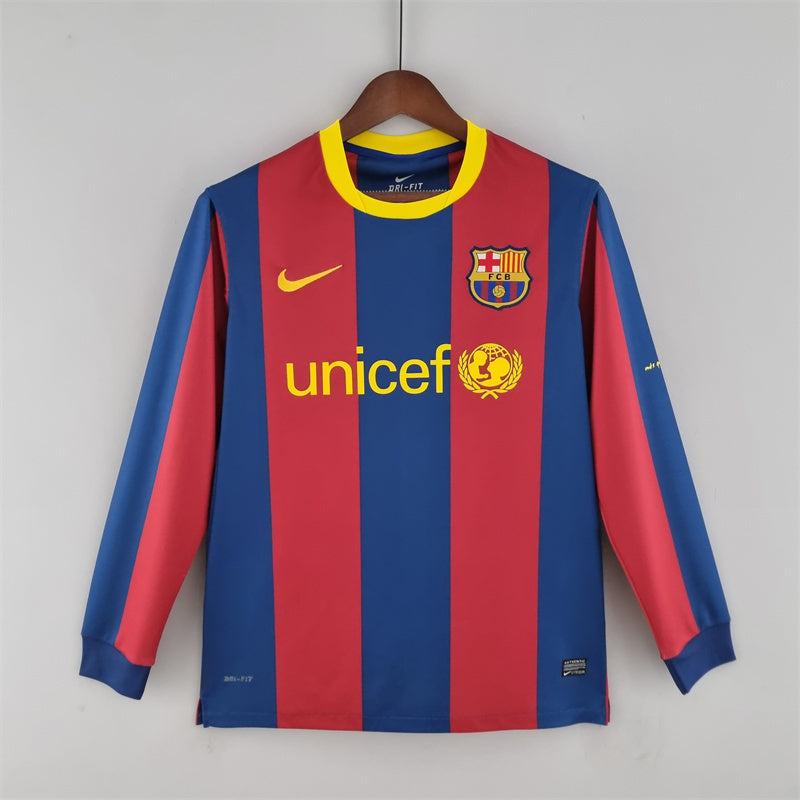 FC Barcelona 2010-2011 | Primera Equipación Manga Larga