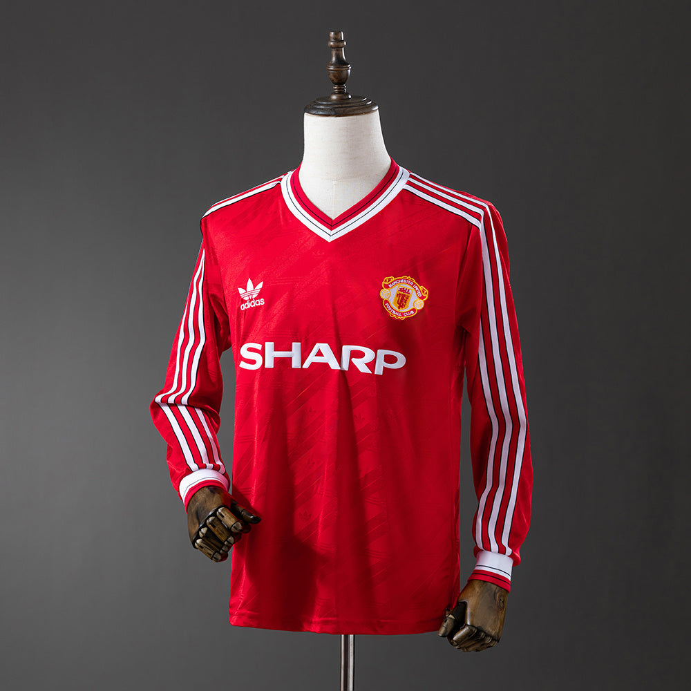 Manchester City 86/88 | Primera Equipacion Manga Larga