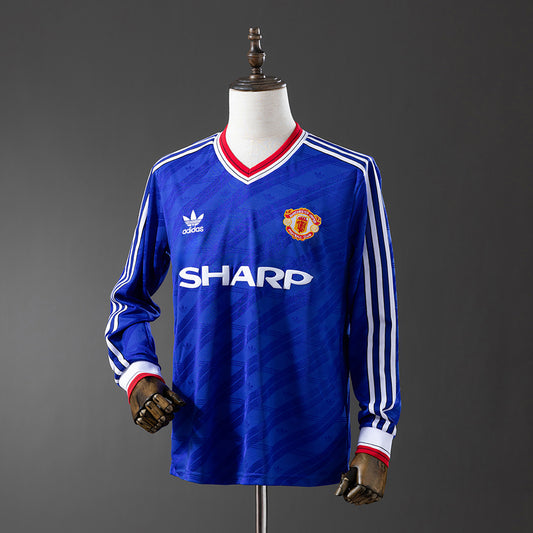Manchester City 86/88 | Tercera Equipacion Manga Larga