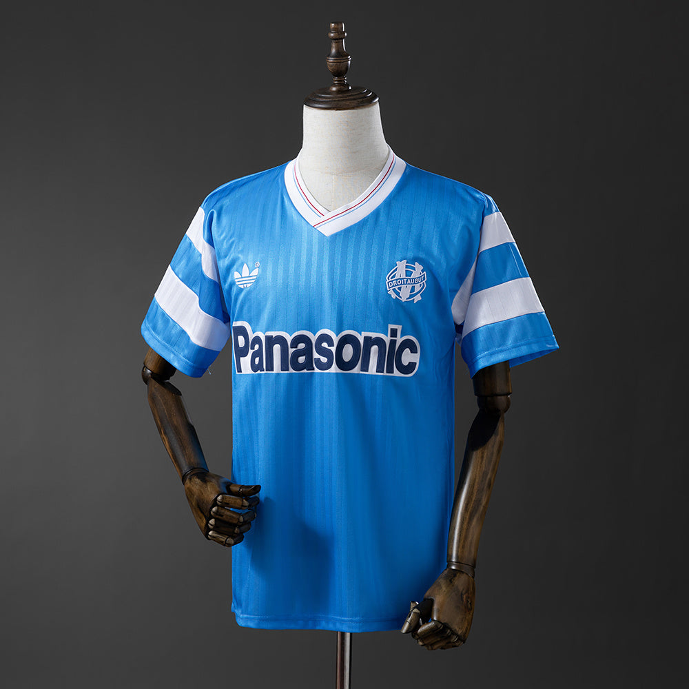 Olympique de Marseille 1990-1991 | Segunda equipación