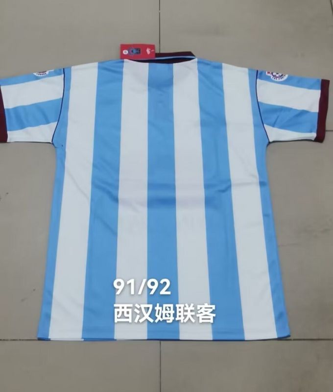 West Ham United FC 91-92 | Segunda Equipación