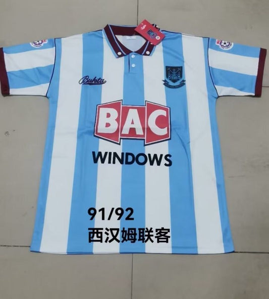 West Ham United FC 91-92 | Segunda Equipación