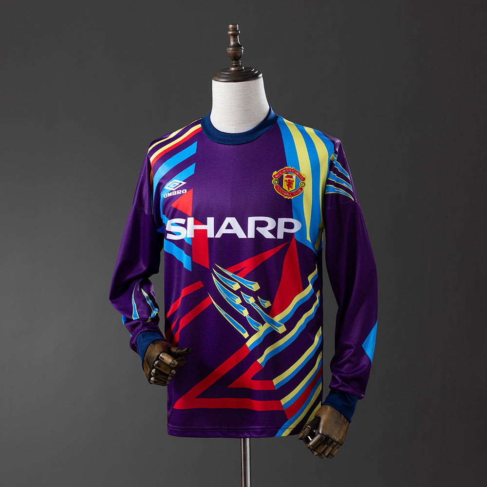 Manchester United FC 92-93 | Portero Morada Manga Larga