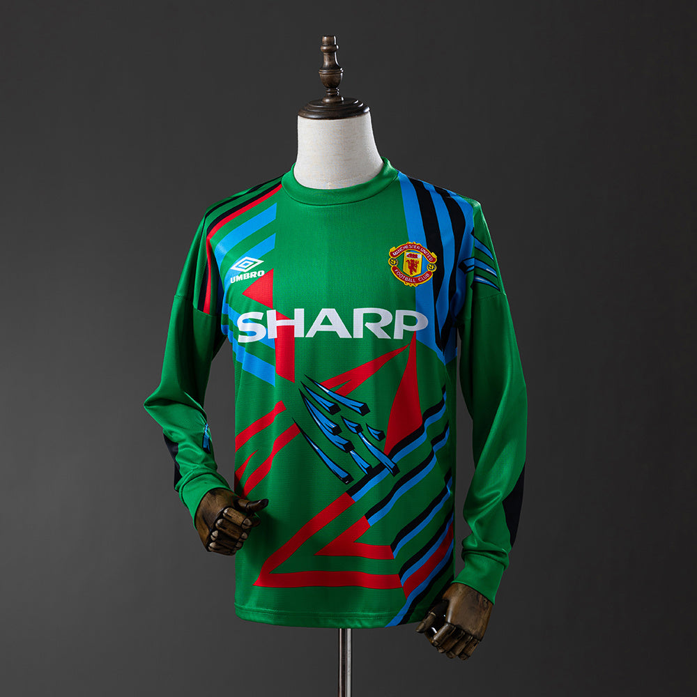 Manchester United FC 92-94 | Portero Verde Manga Larga