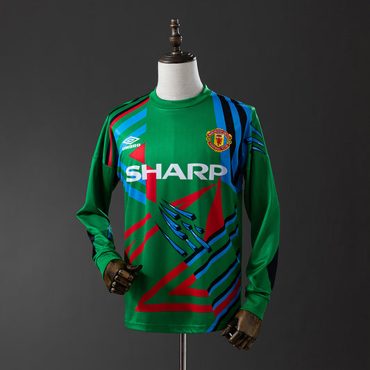 Manchester United FC 92-94 | Portero Verde Manga Larga