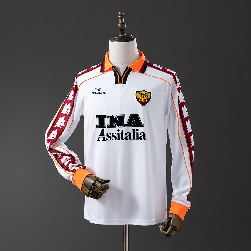 Roma 1998-1999 | Segunda Equipación Manga Larga