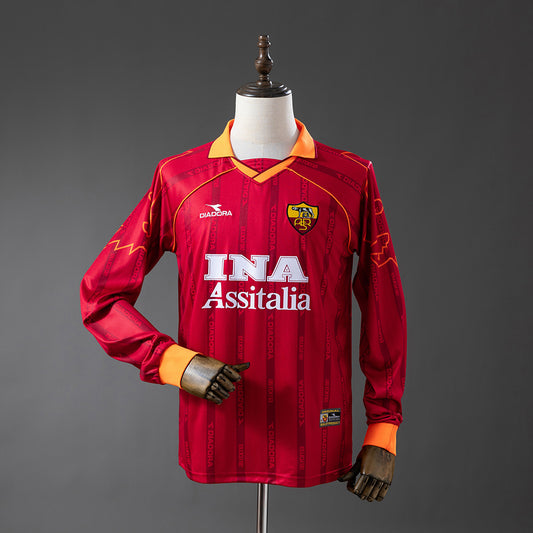 Roma 1999-2000 | Primera Equipación Manga Larga
