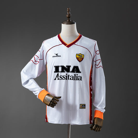 Roma 1999-2000 | Segunda Equipación Manga Larga