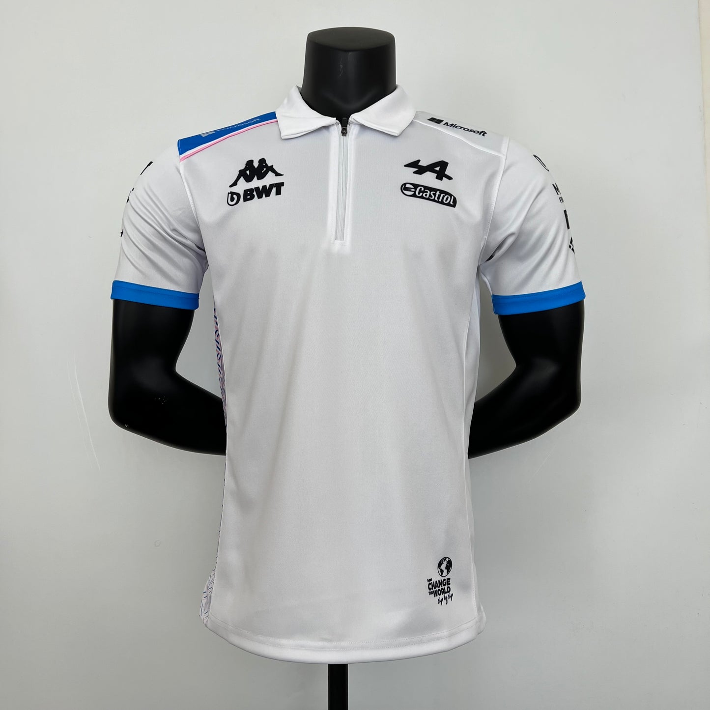 Alpine 2023 Polo Blanco