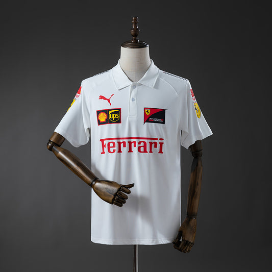Ferrari 2025 Polo Blanco