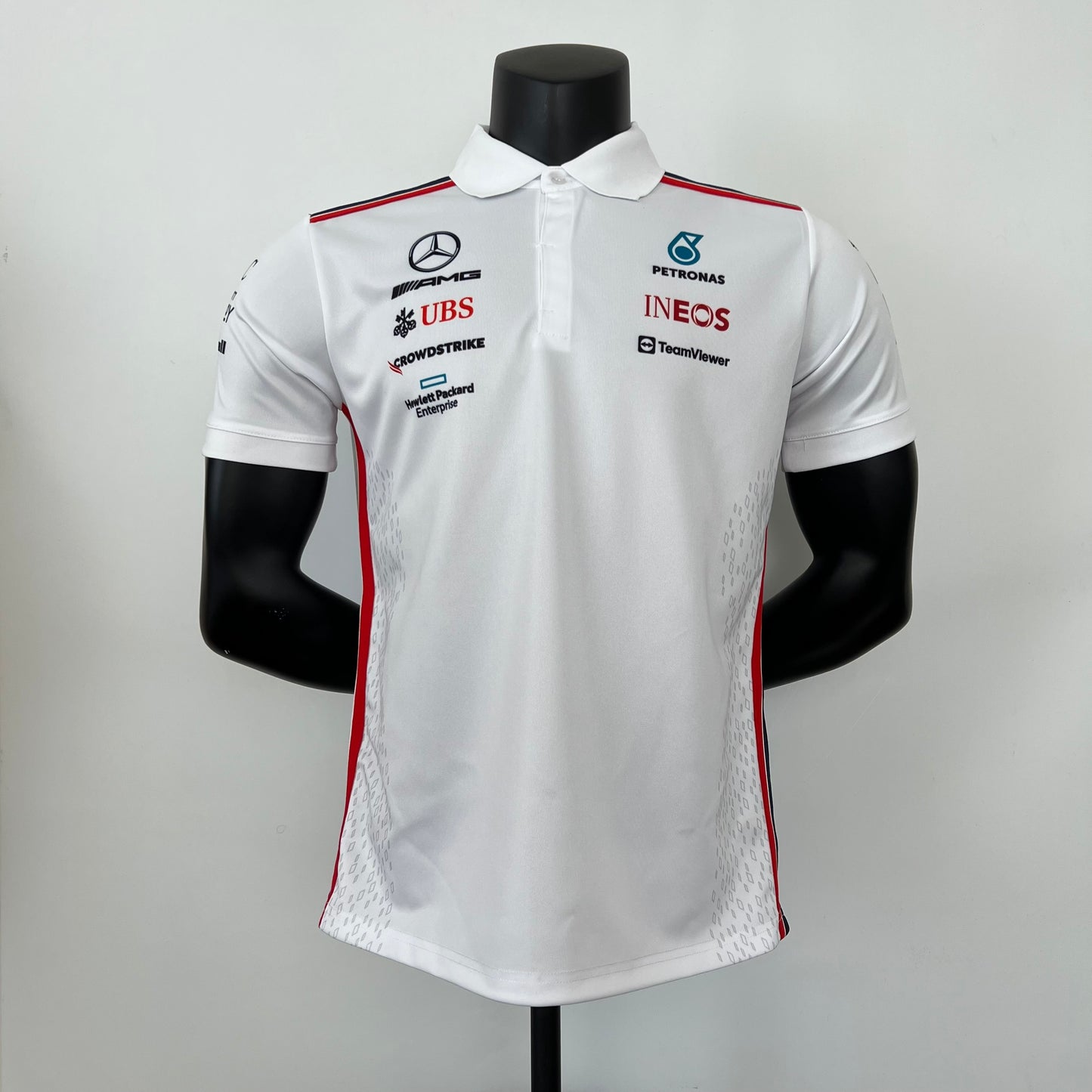 Mercedes 2023 Polo Blanco