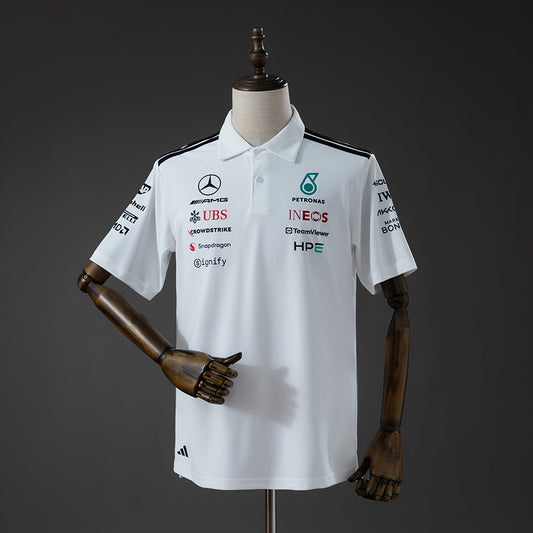 Mercedes 2026 Polo Blanco