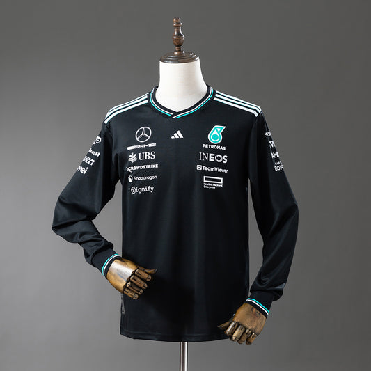 Mercedes Manga Larga Negra