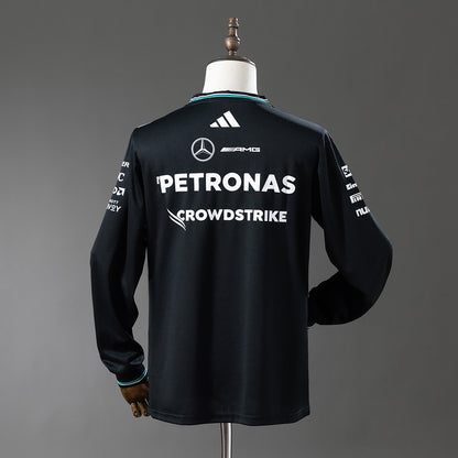 Mercedes Manga Larga Negra