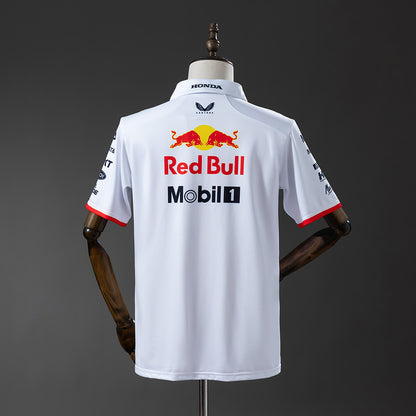 Red Bull 2025 Polo Blanco